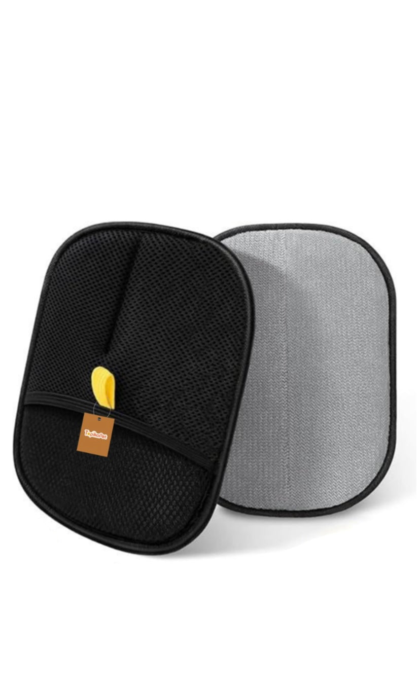 2-Piece Pet Hair Removal Gloves, Reusable Grooming & Cleaning Tool